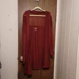 torrid Lace Back Duster